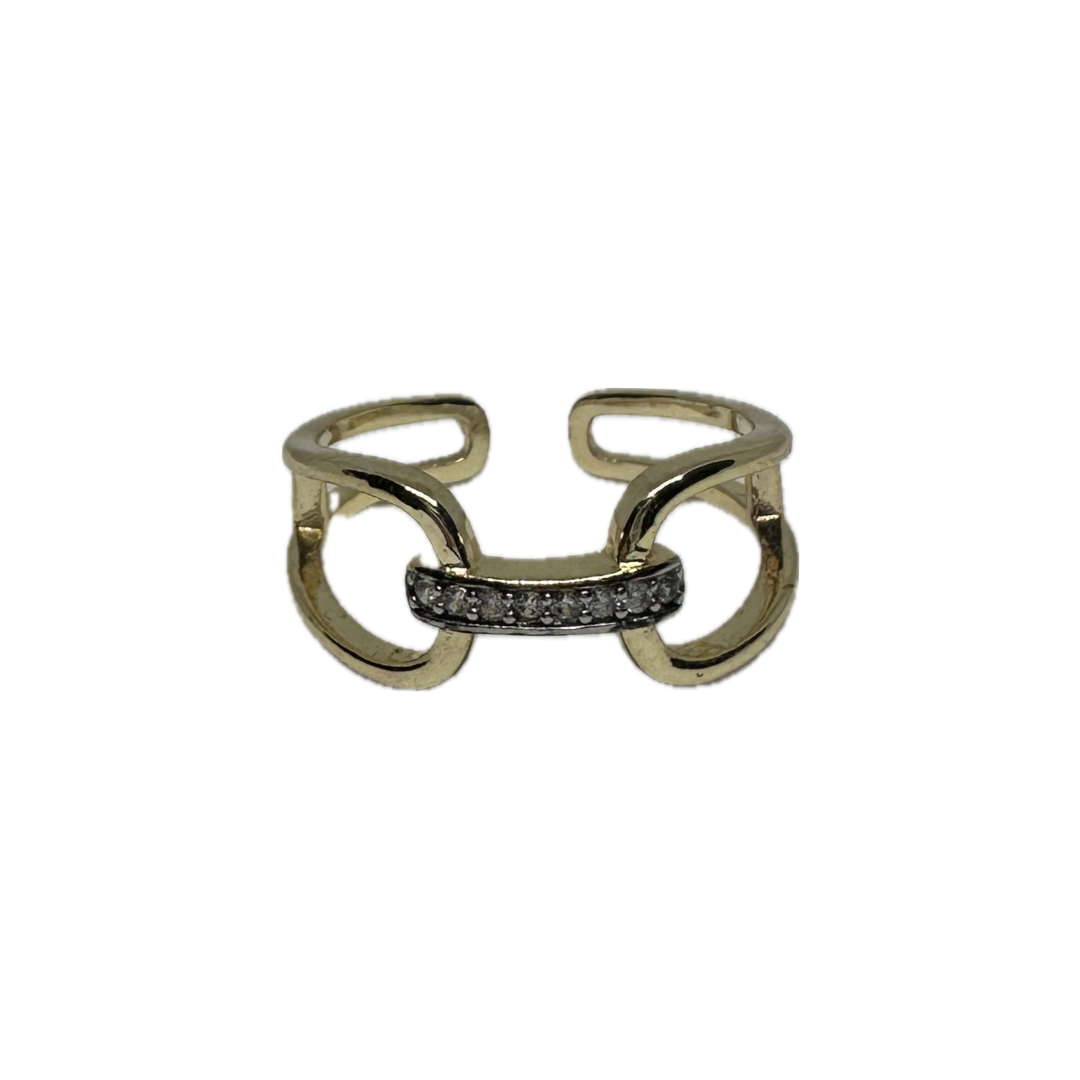 Stone Detailed Gold Ring