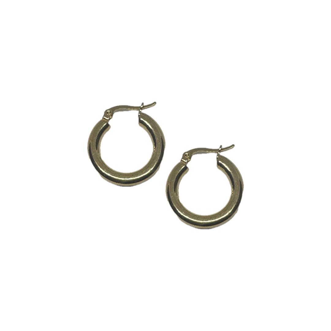 Basic Gold Hoop Earrings