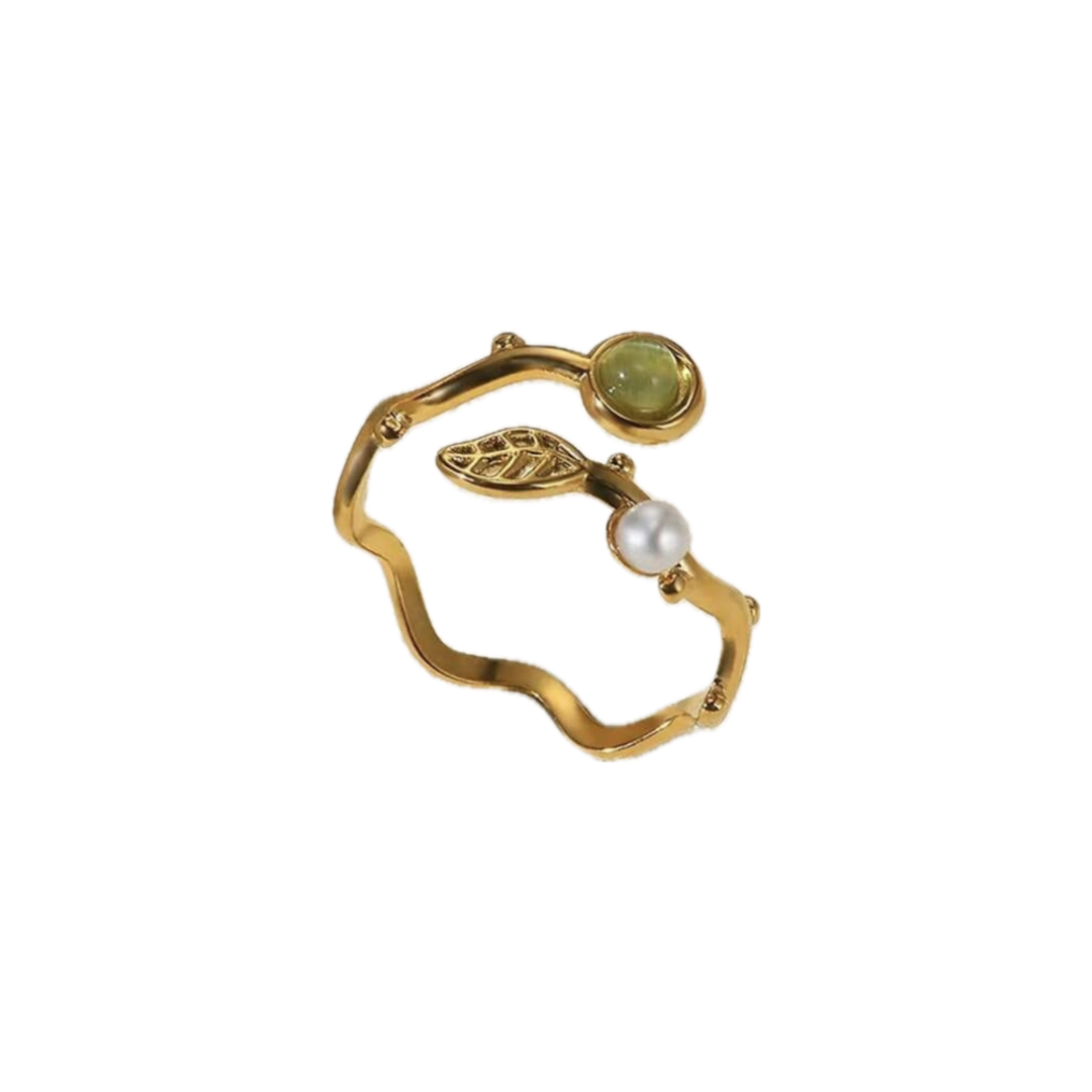 Floral Pearl Ring