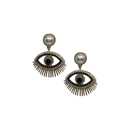 Big Stone Eye Earrings
