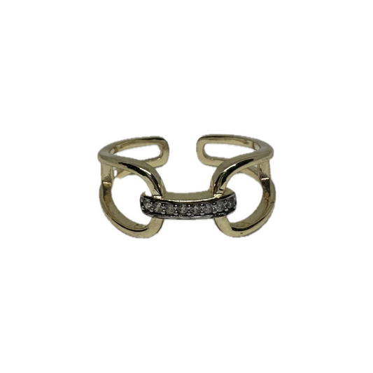 Stone Detailed Gold Ring