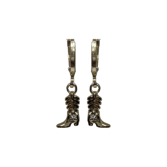 Minimal Boot Earrings