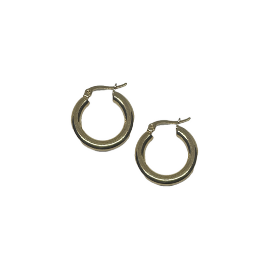 Basic Gold Hoop Earrings