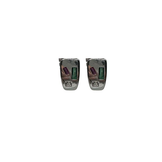 Colourful Stone Earrings